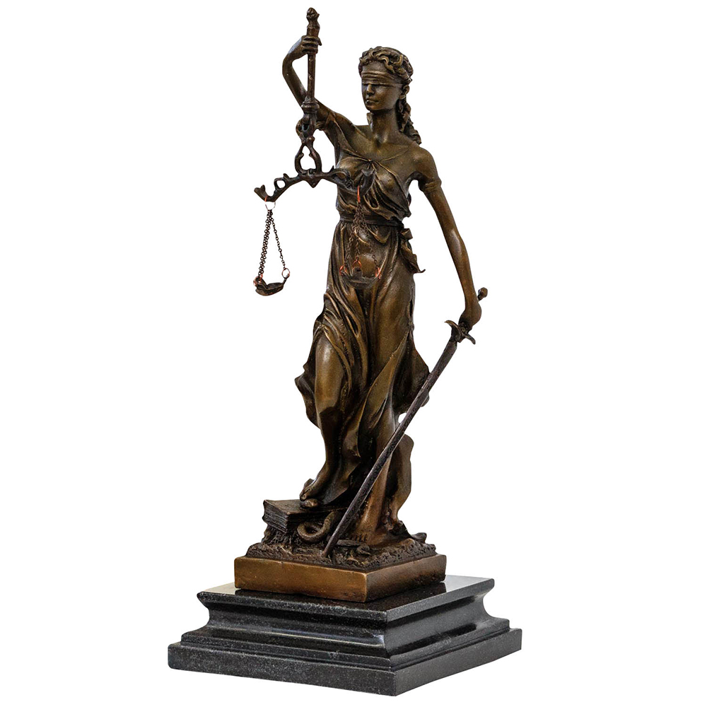 Law Lady Statue