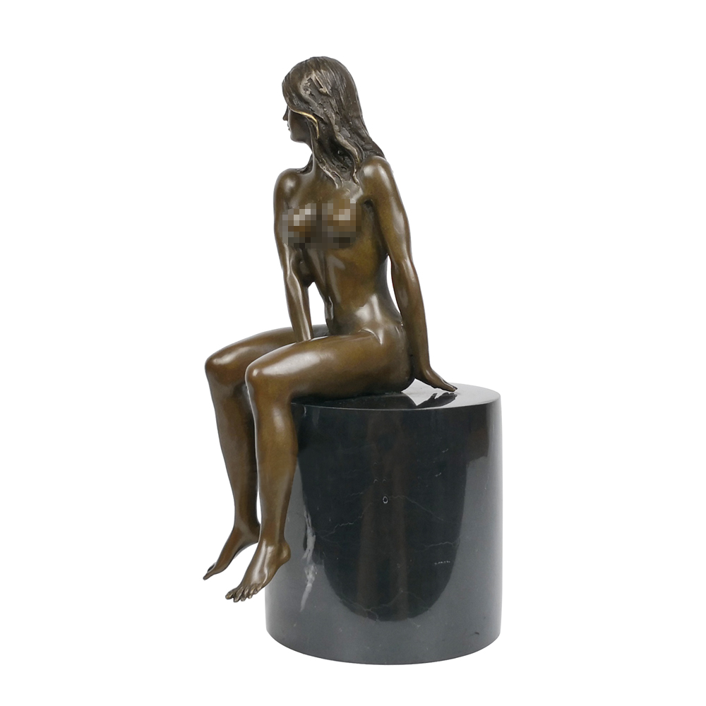 Sitting Lady Figurine