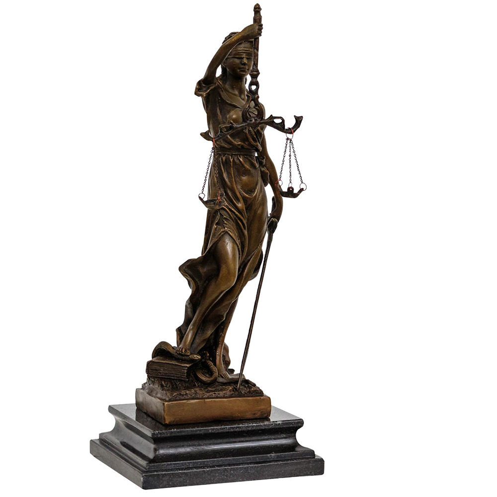 Law Lady Statue