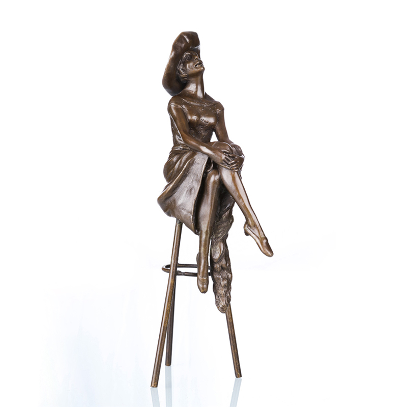 Sitting Lady Sculpture