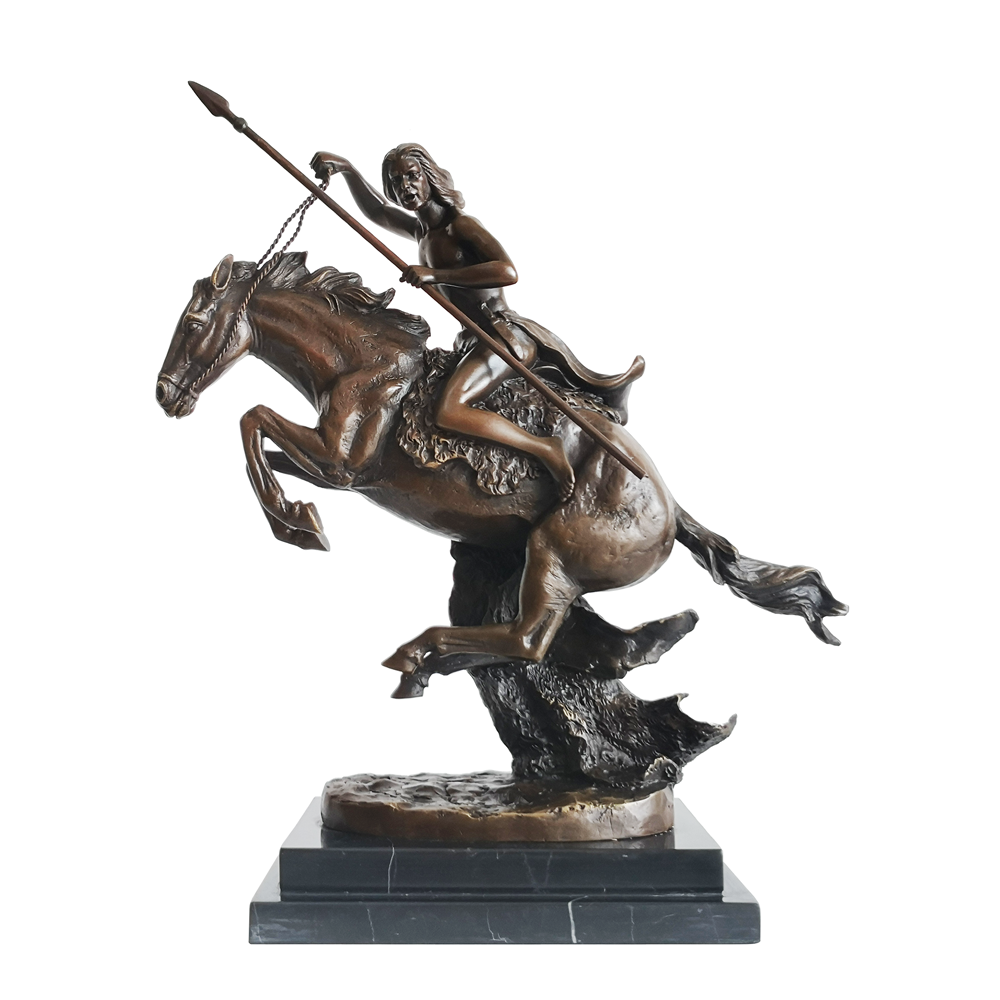 The Indian Hunter Sculpture