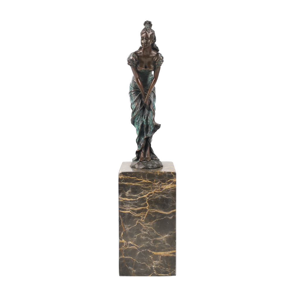 Bronze Woman Statue