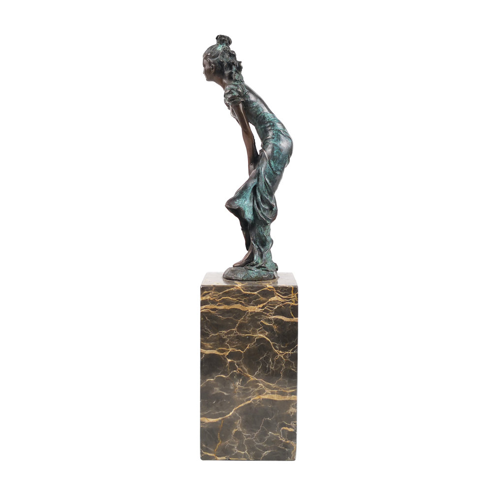 Bronze Woman Statue