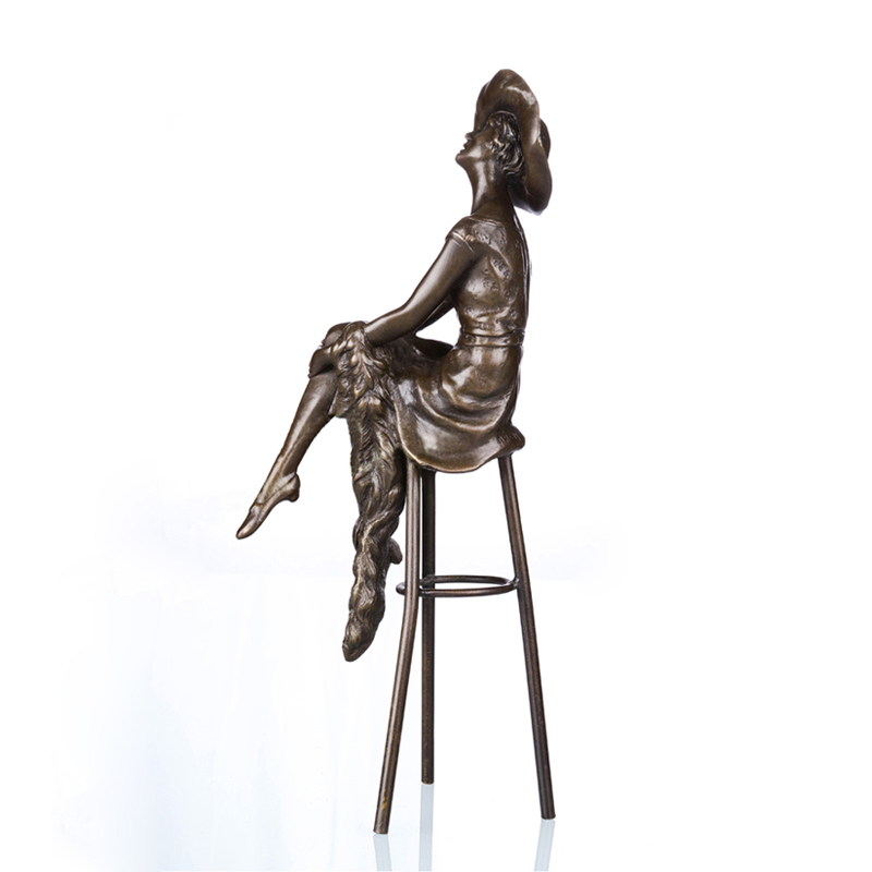 Sitting Lady Sculpture