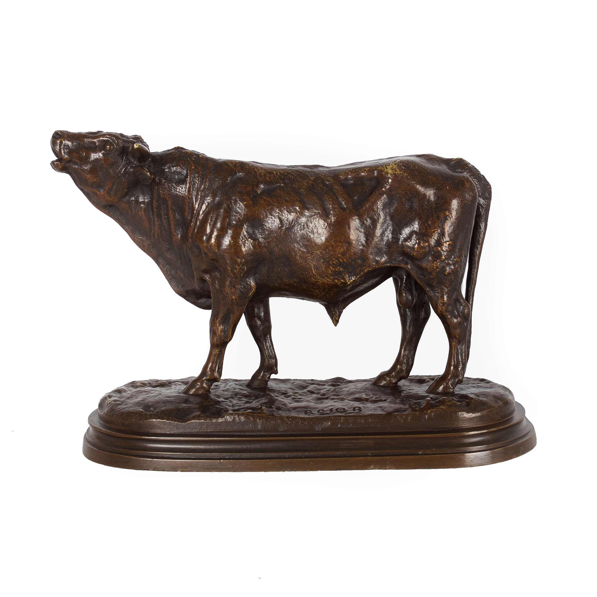 Vintage Bull Figurine