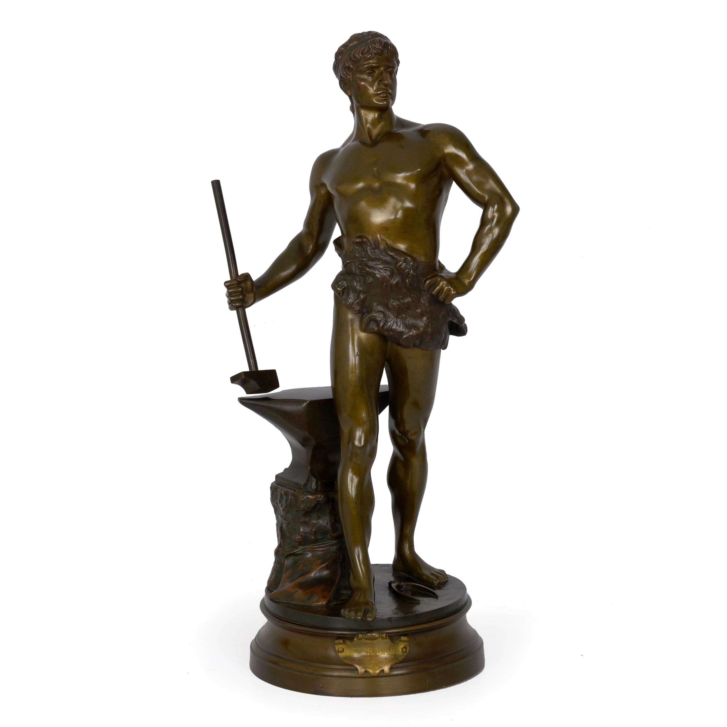 Bronze Statue Man