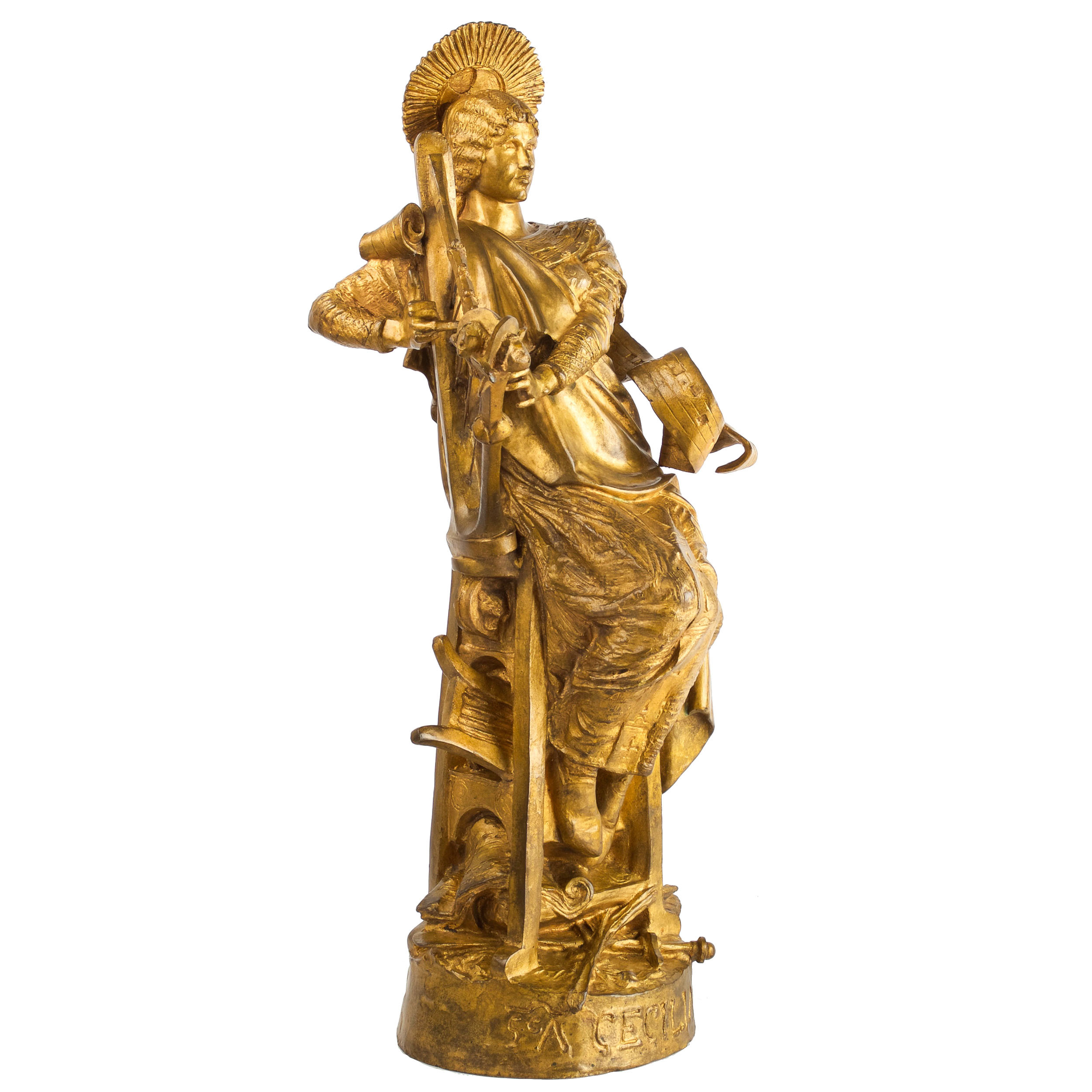 Gold Woman Statue