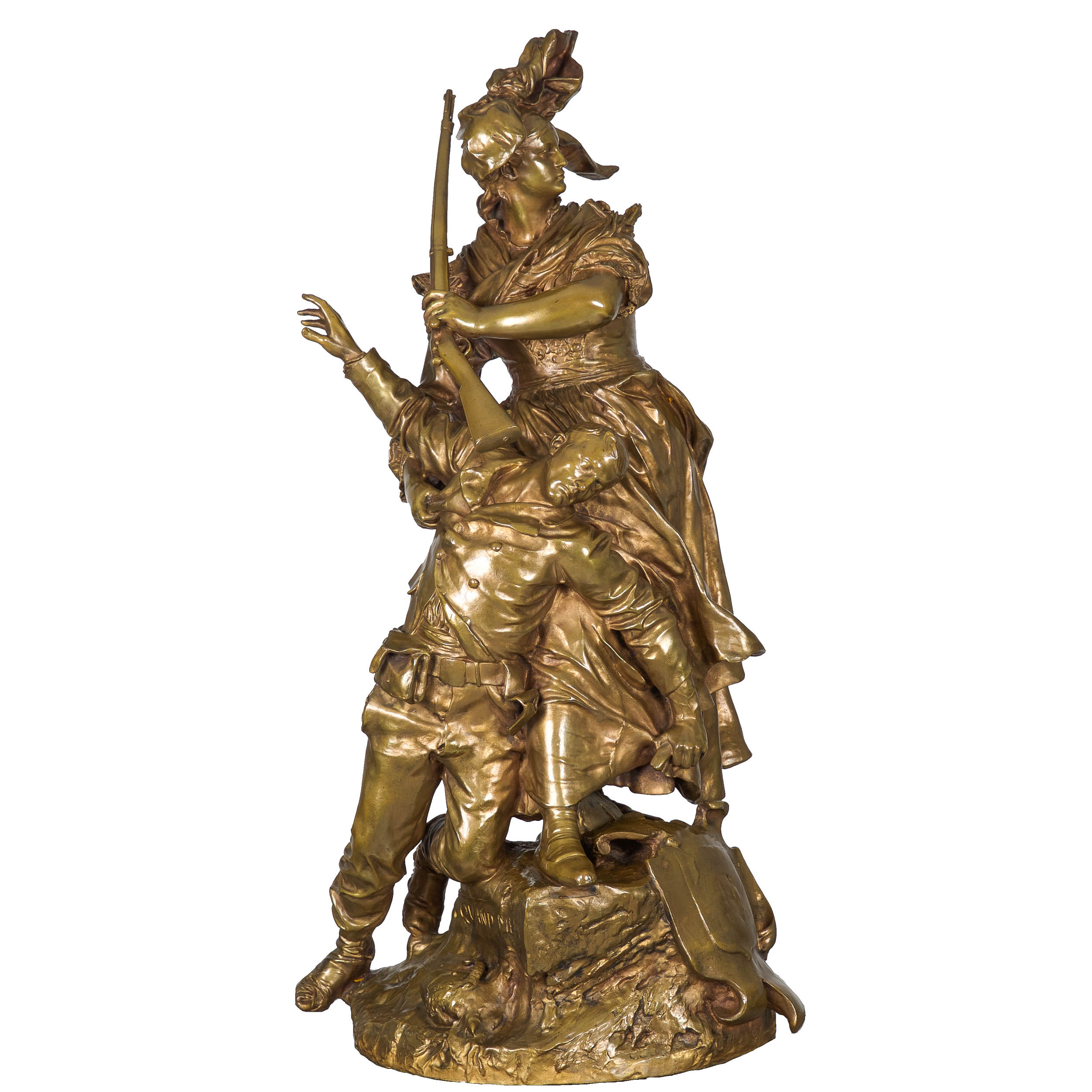 Woman Warrior Statue
