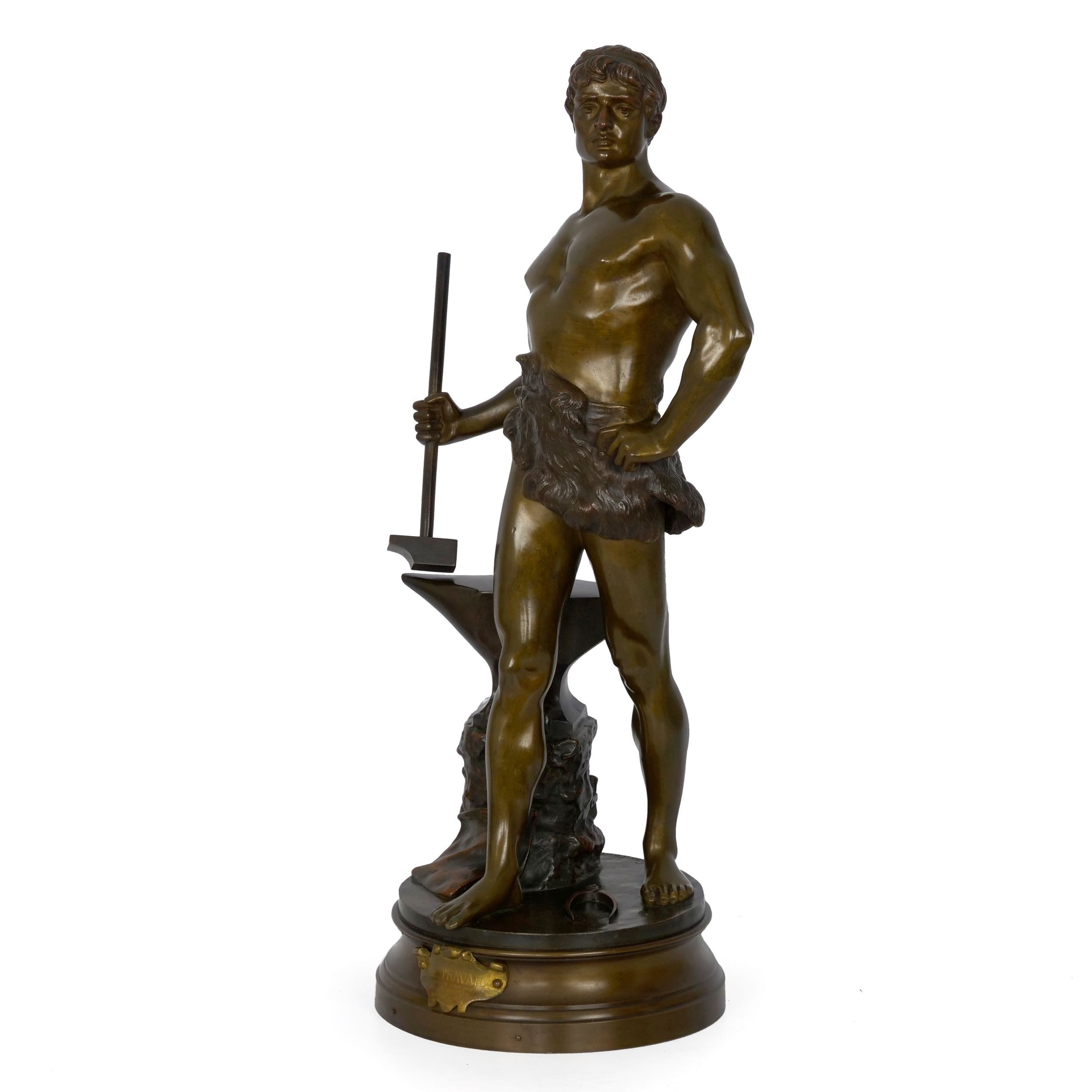 Bronze Statue Man