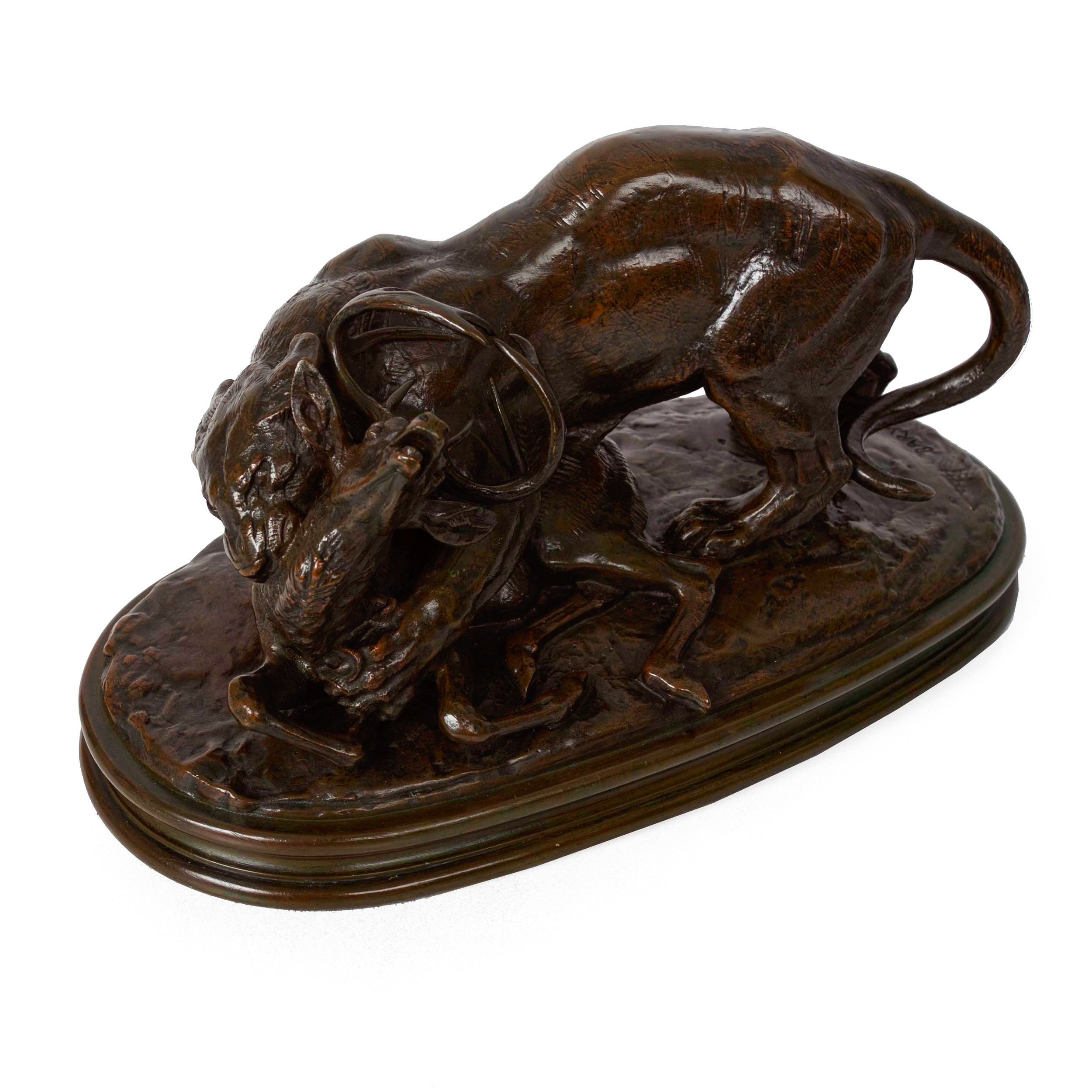 Bronze Tiger Figurine