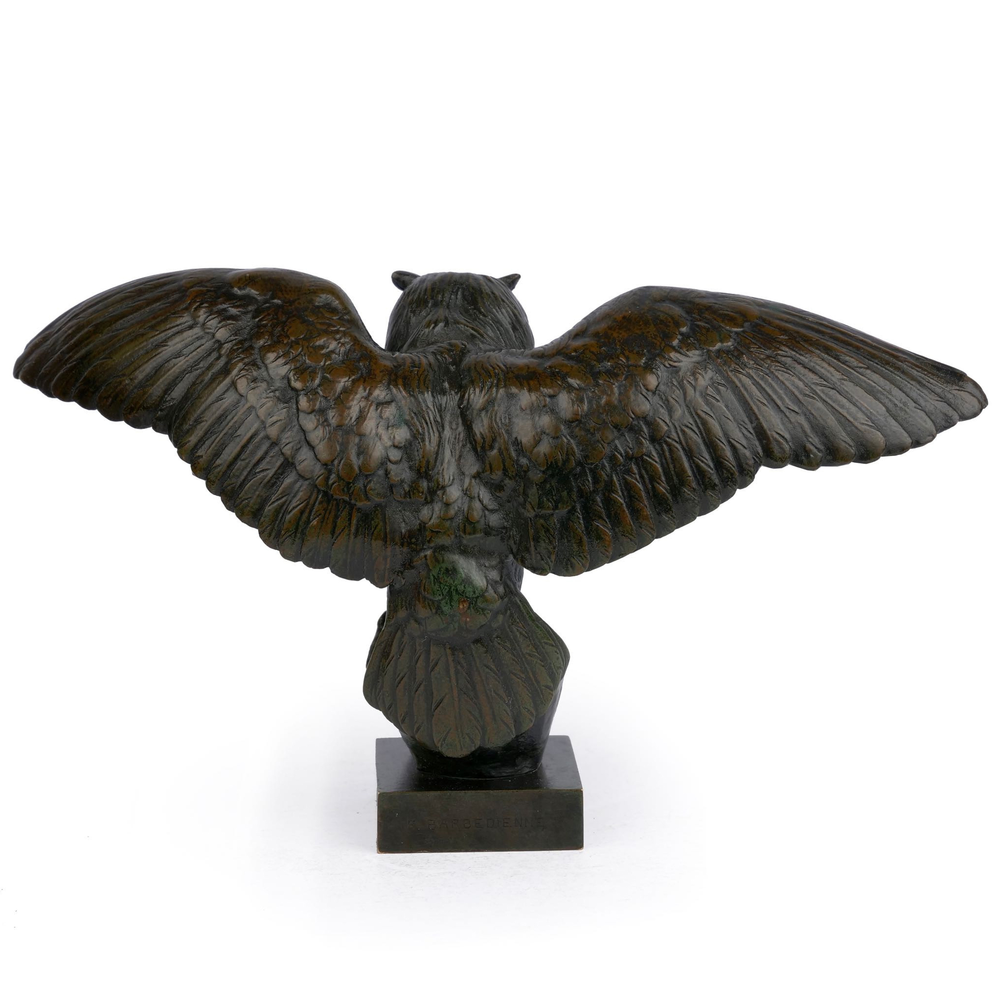 Art Deco Owl Sculpture