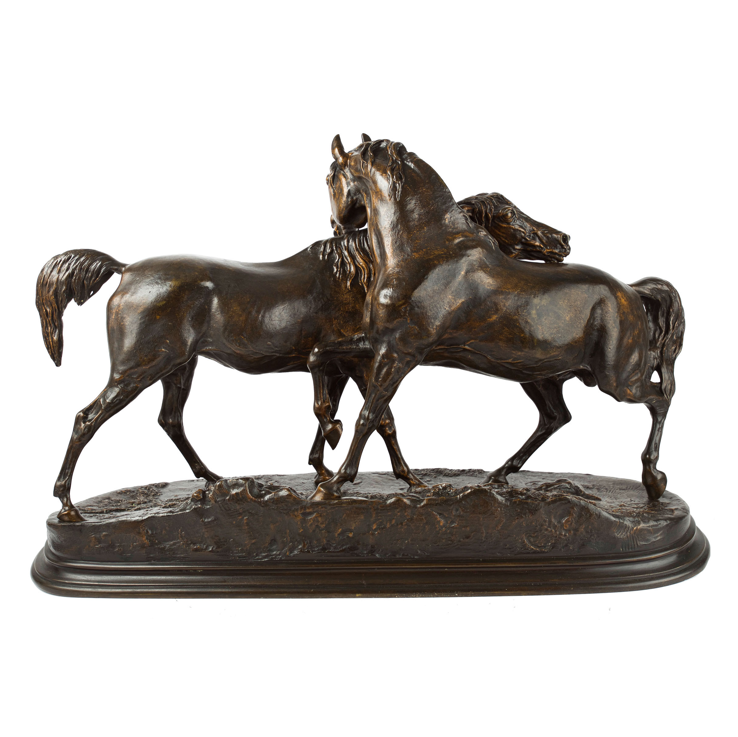 Arabian Horse Bronze Sculpture