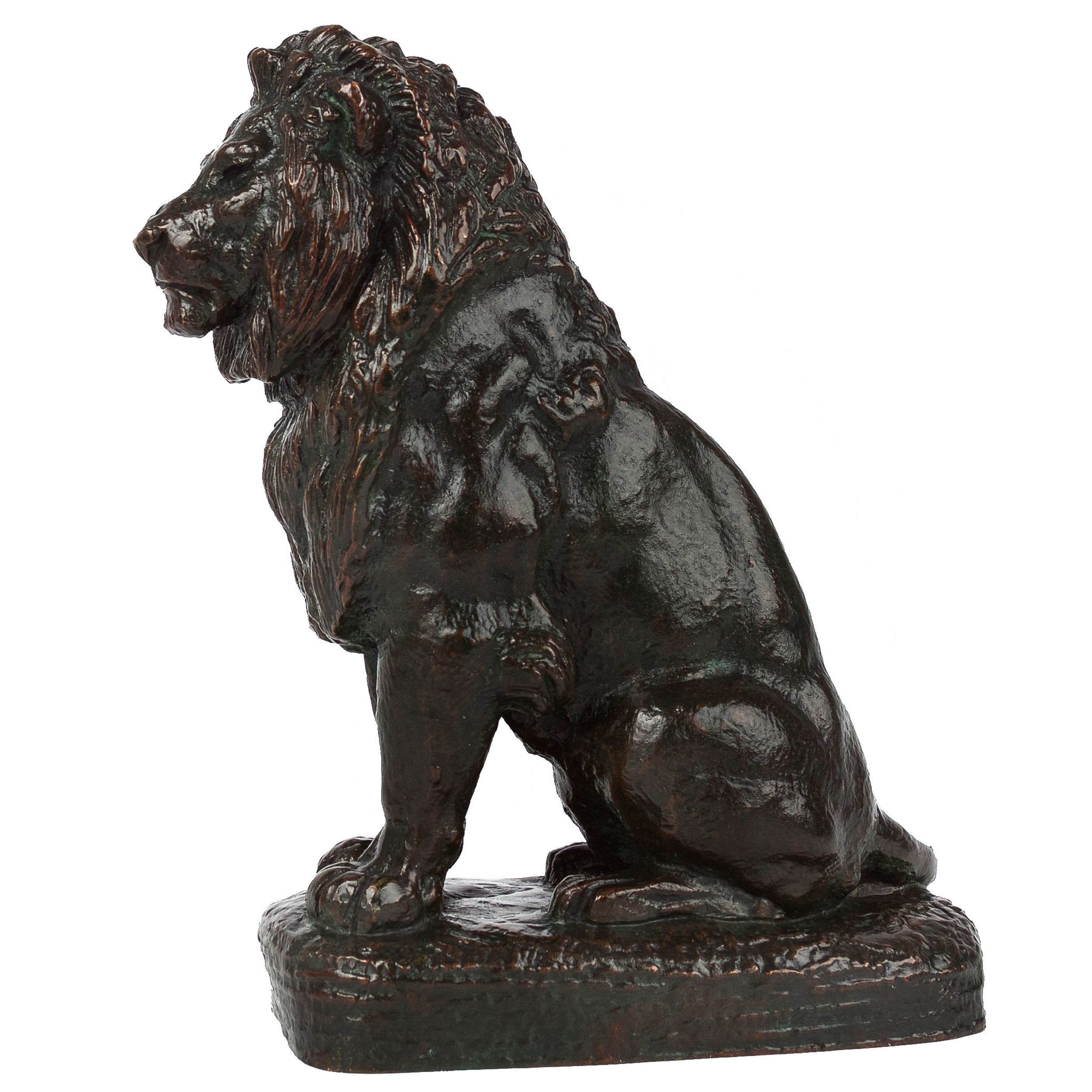 Sitting Lion Statue