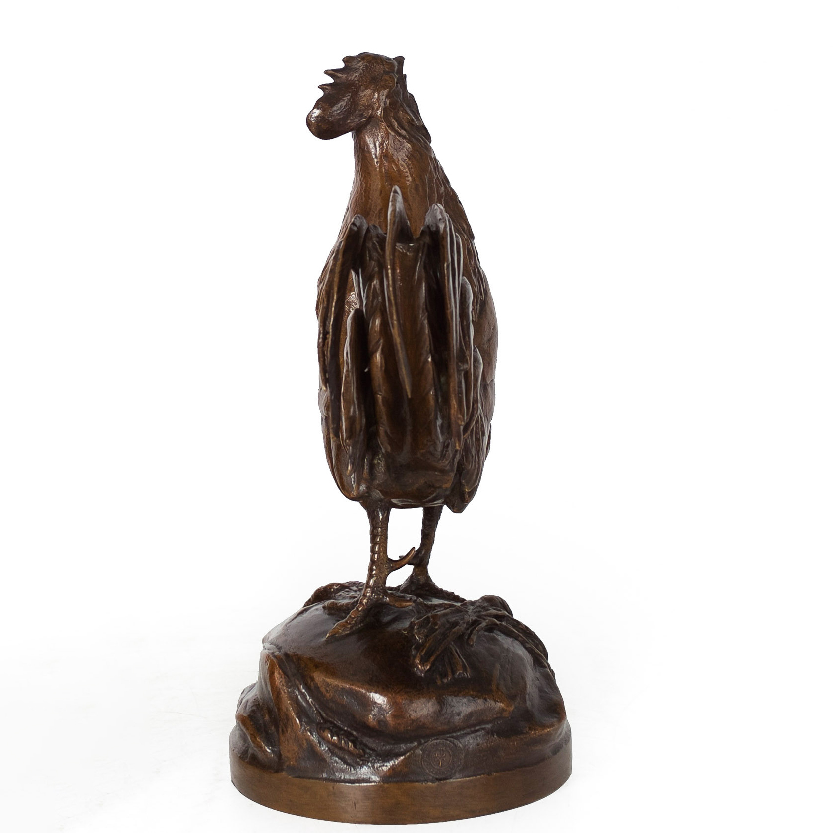 Bronze Rooster Sculpture