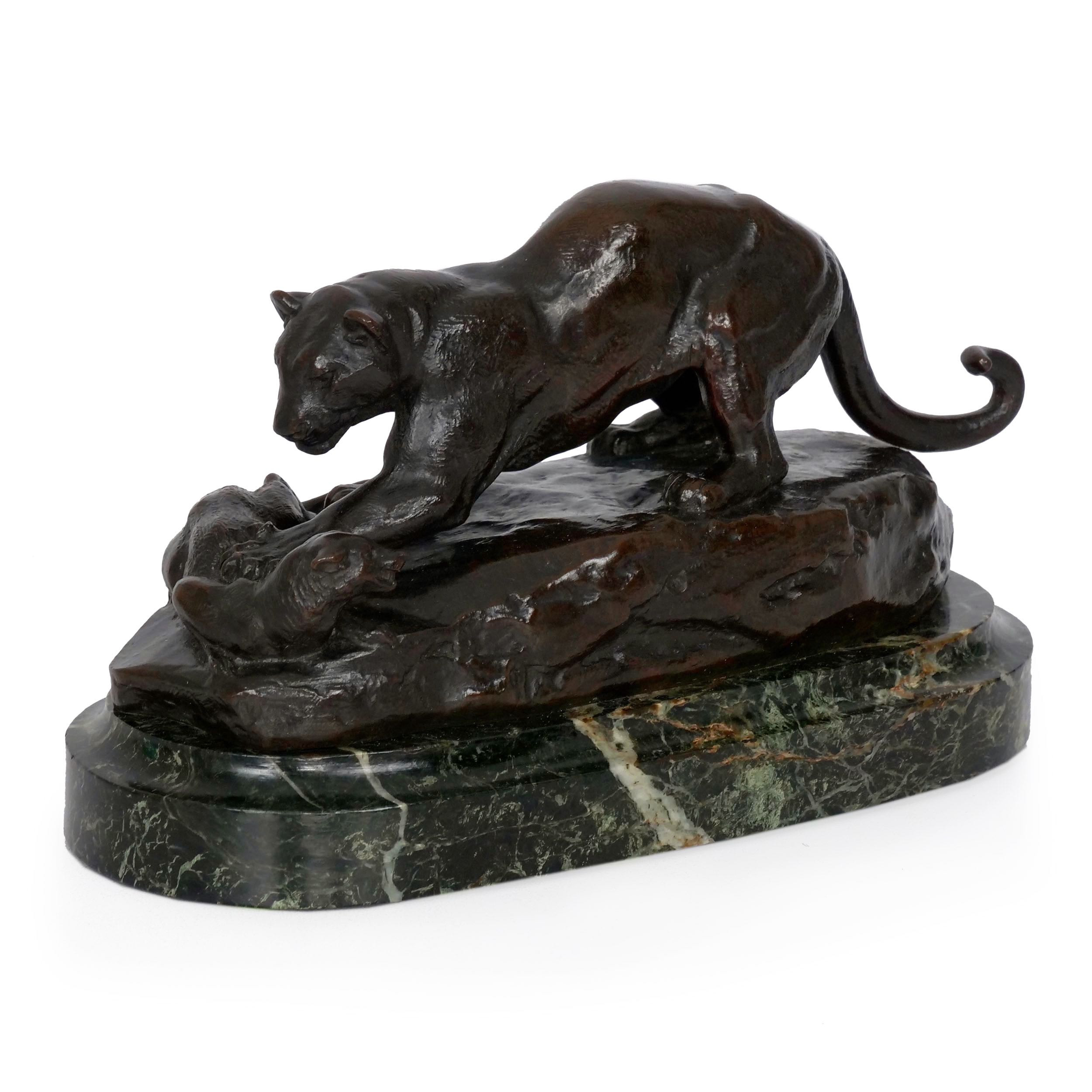 Barye-French-Antique-Bronze-Sculpture-Lion-Attacking06006__38813.1566132675
