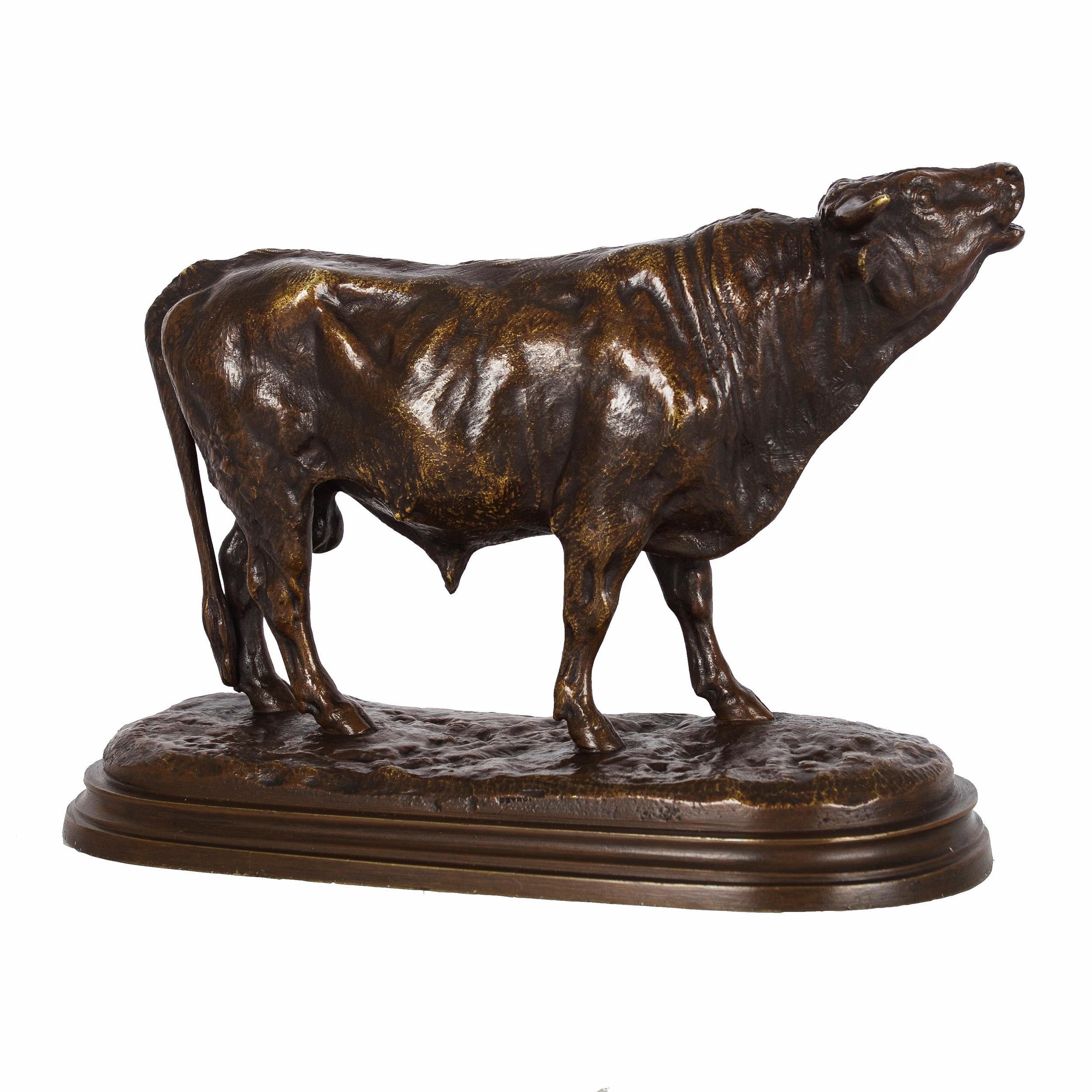 Vintage Bull Figurine