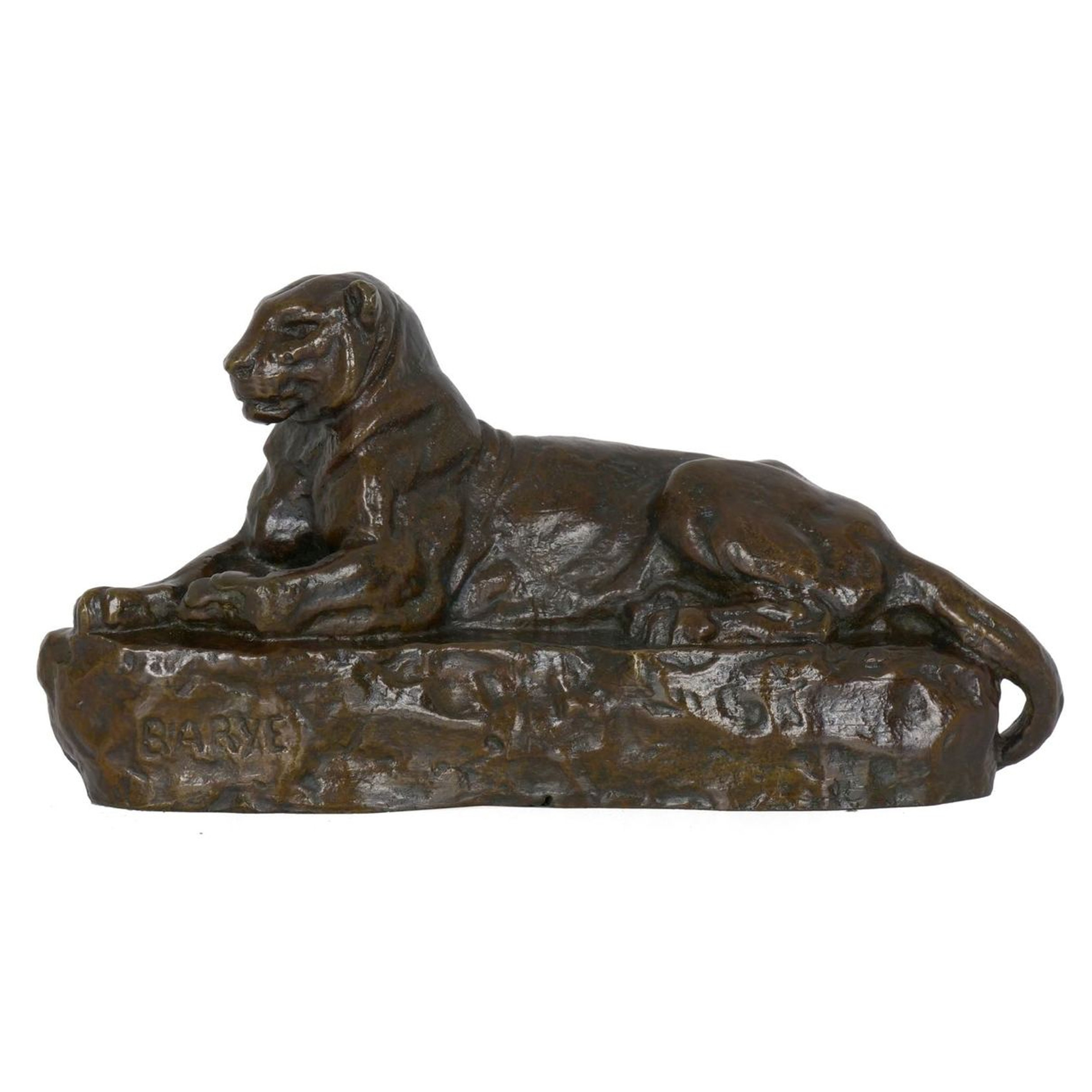 Sitting Panther Statue