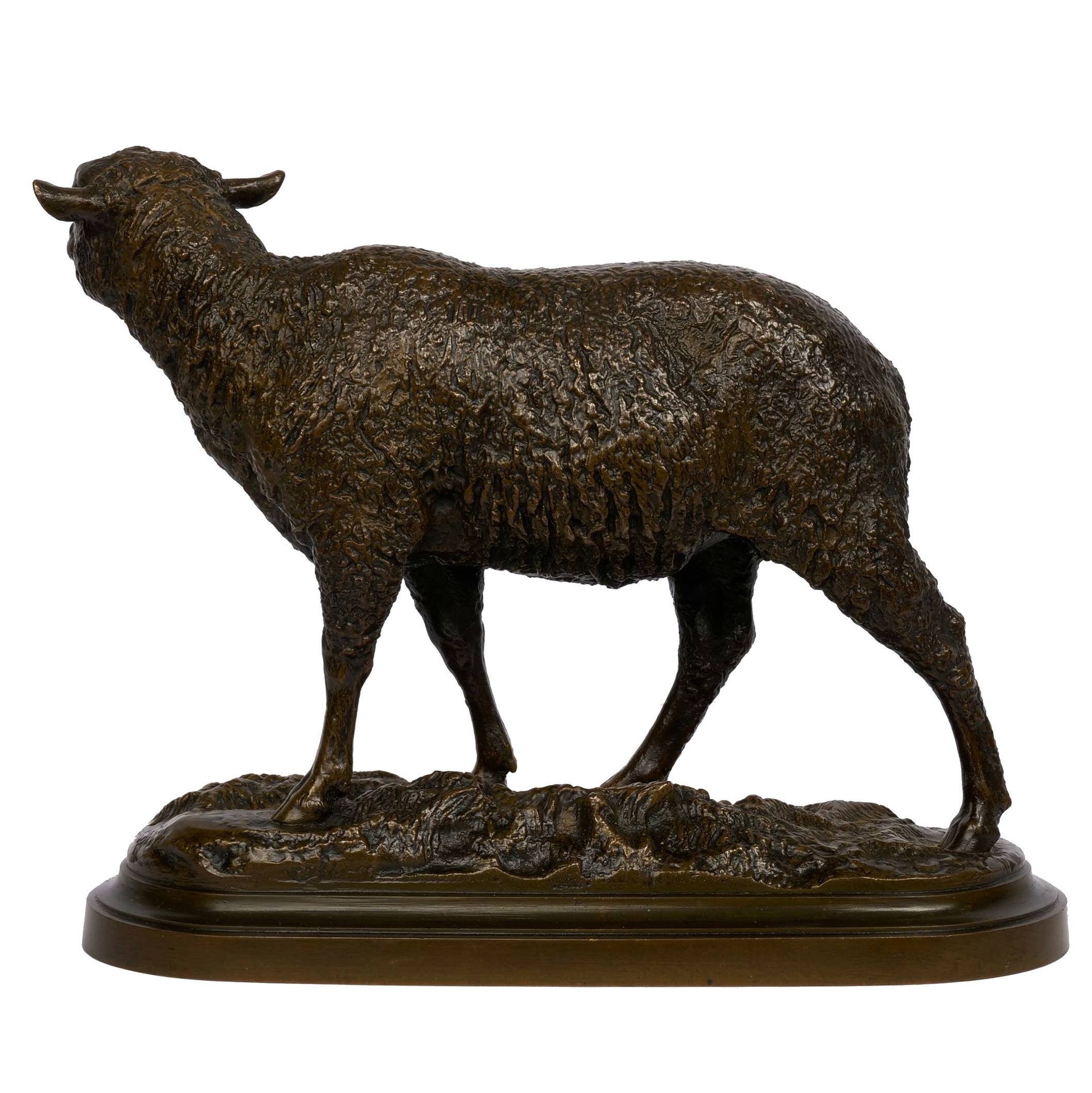 Merino Sheep Statue