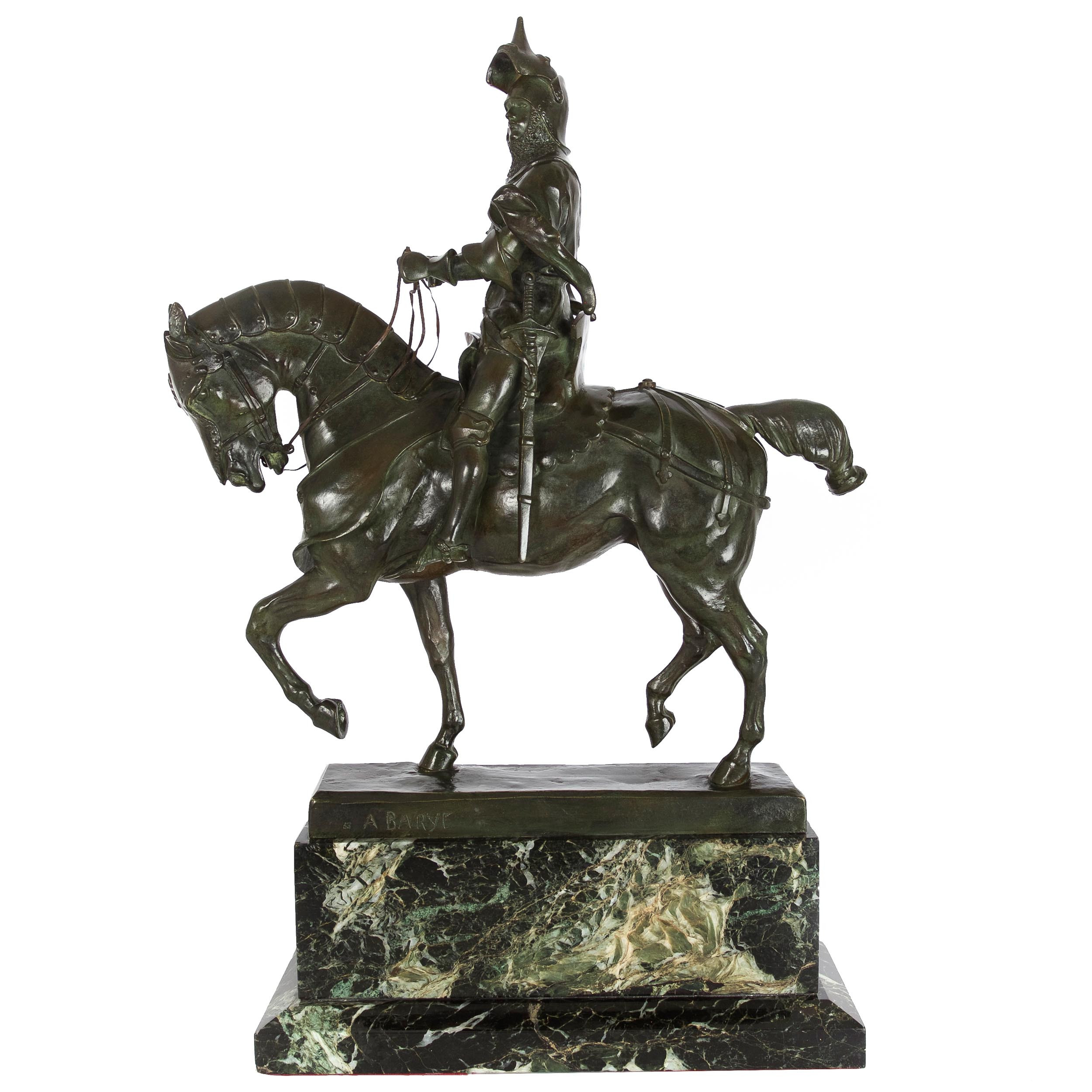 Knight on Horse Statue