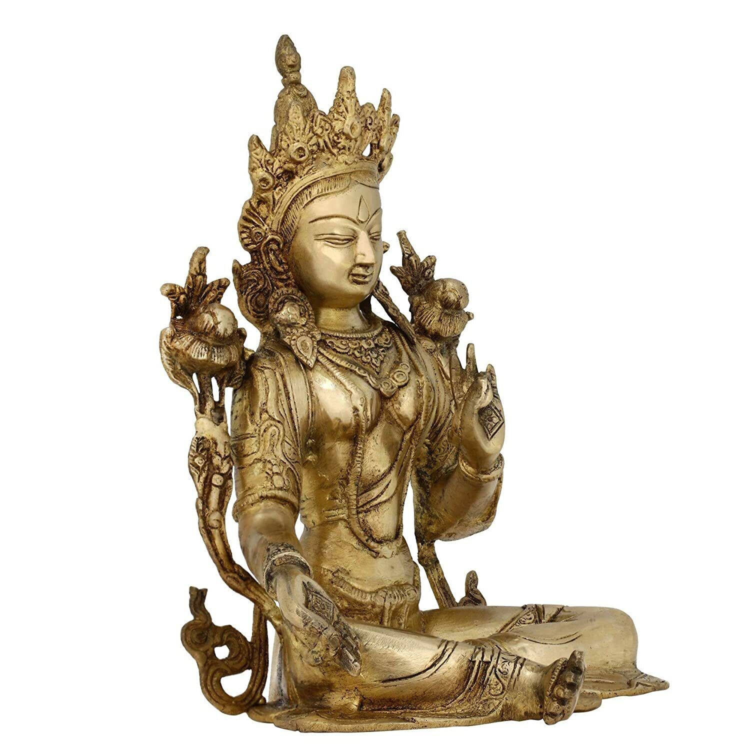 Tibetan Green Tara Statue
