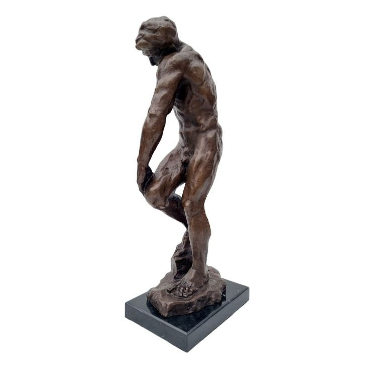 Auguste Rodin Adam Sculpture