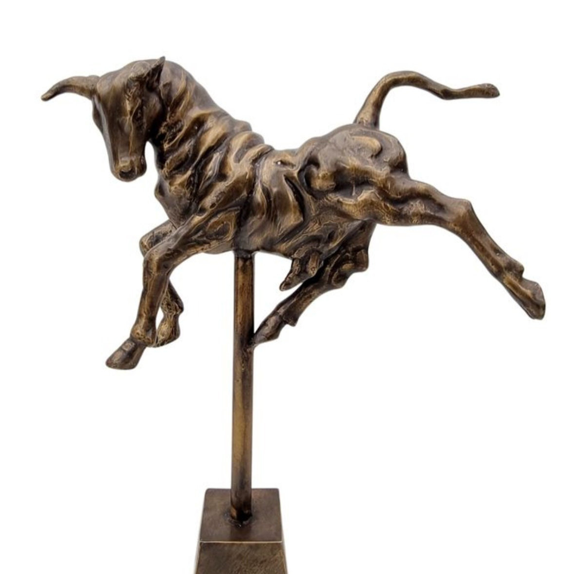 Bull Desk Statue