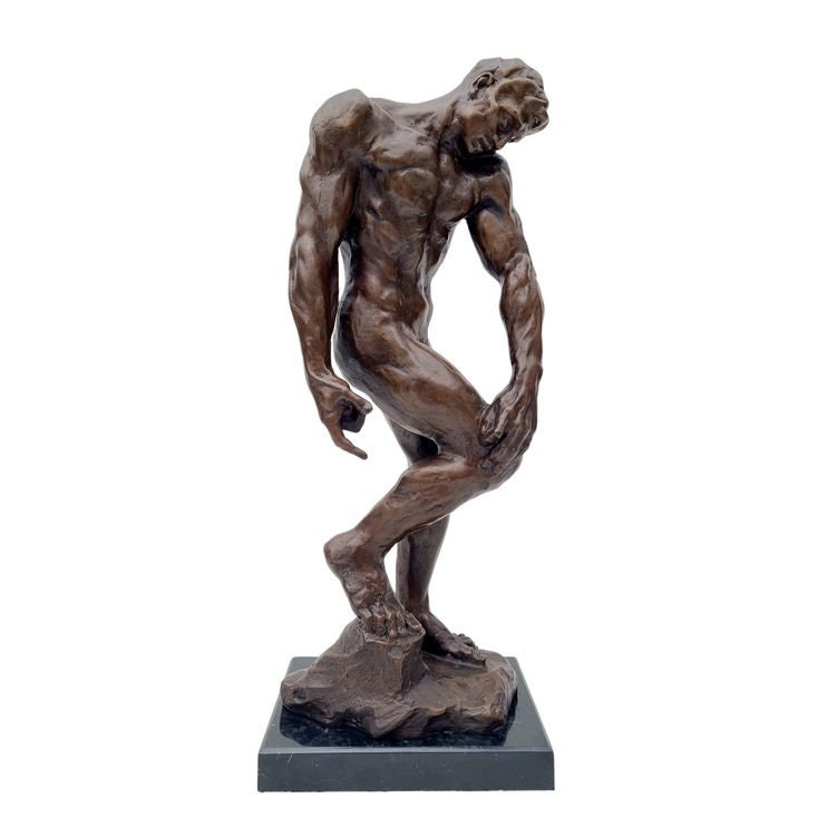 Auguste Rodin Adam Sculpture