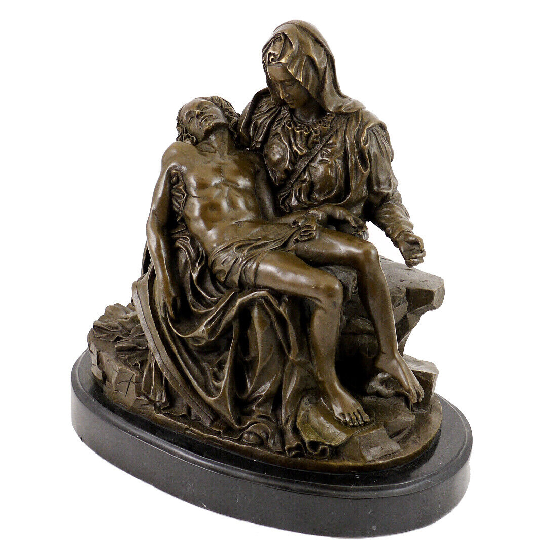 Mother Mary Holding Jesus Statue