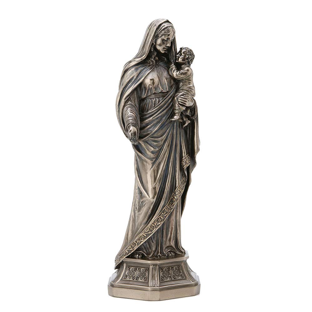 Mary Holding Christ Statue