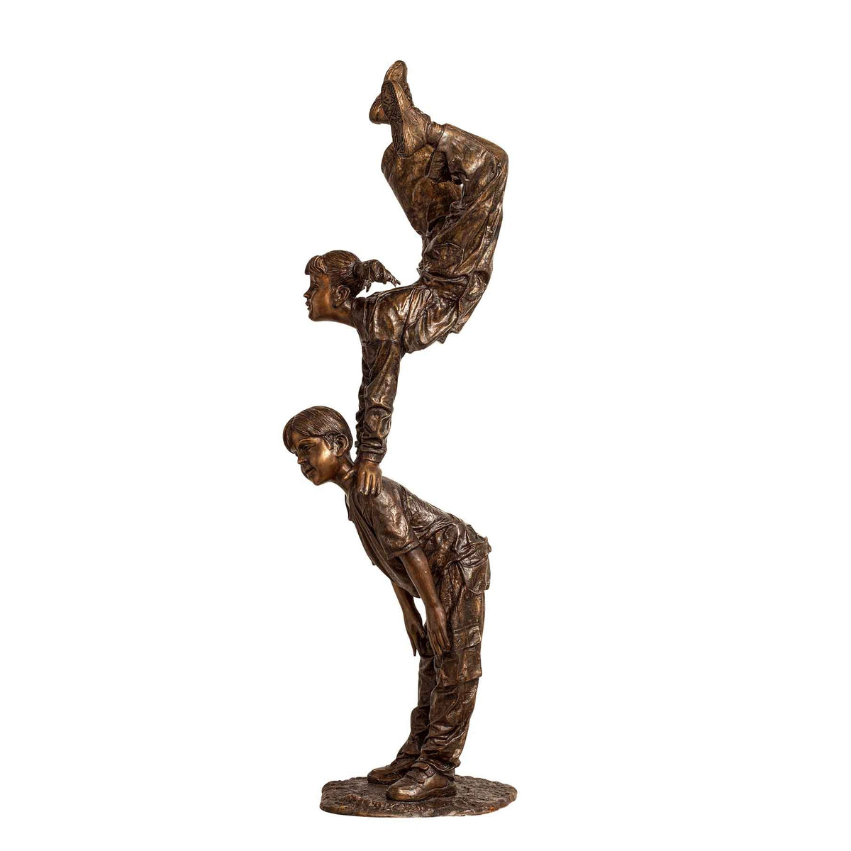 Acrobat Kids Statue