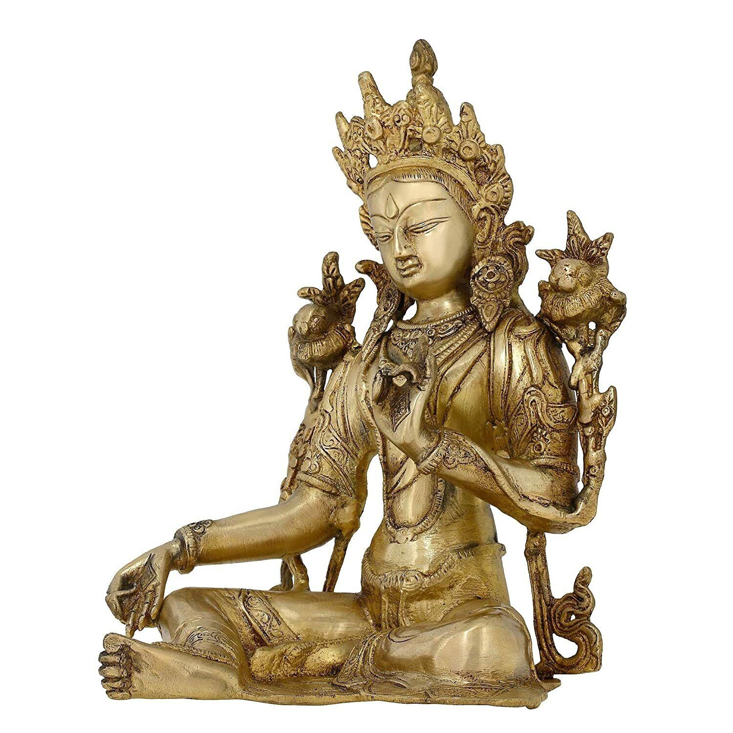 Tibetan Green Tara Statue