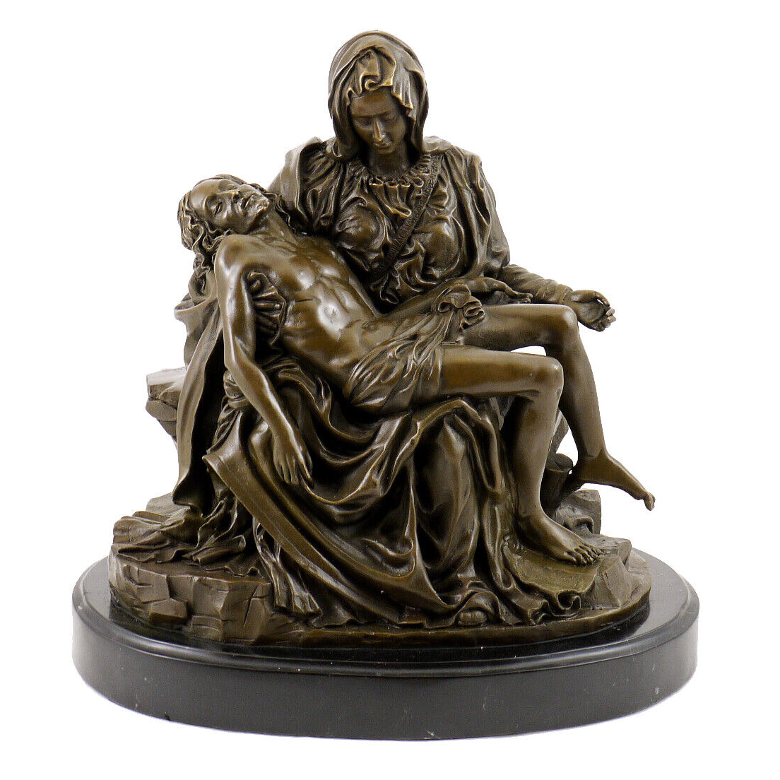Mother Mary Holding Jesus Statue