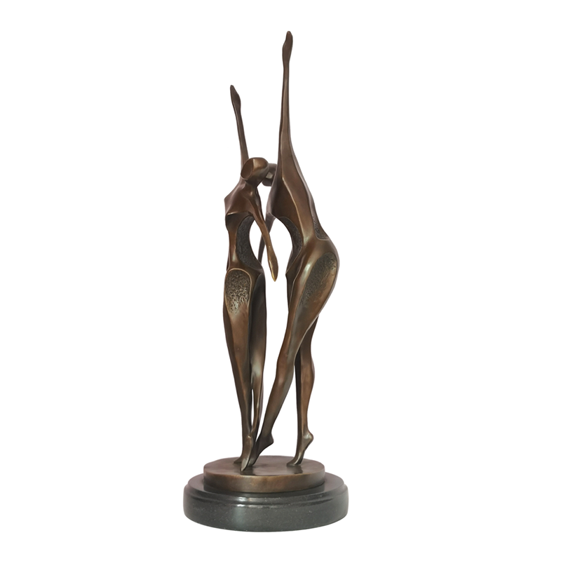 Bronze Couple Figurines