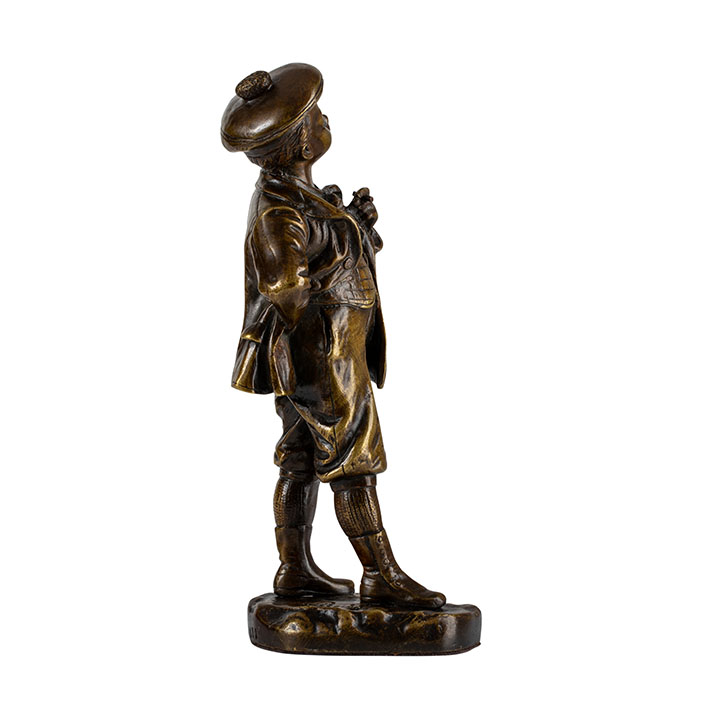 Bronze Boy Sculpture