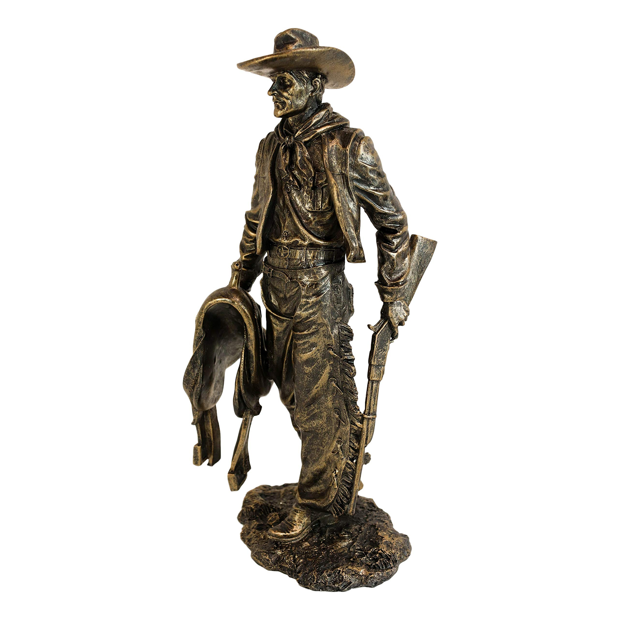 Bronze Statue Cowboy