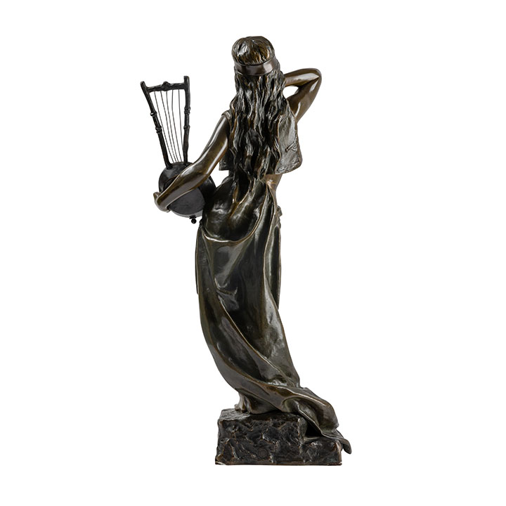 Woman On Pedestal Statue