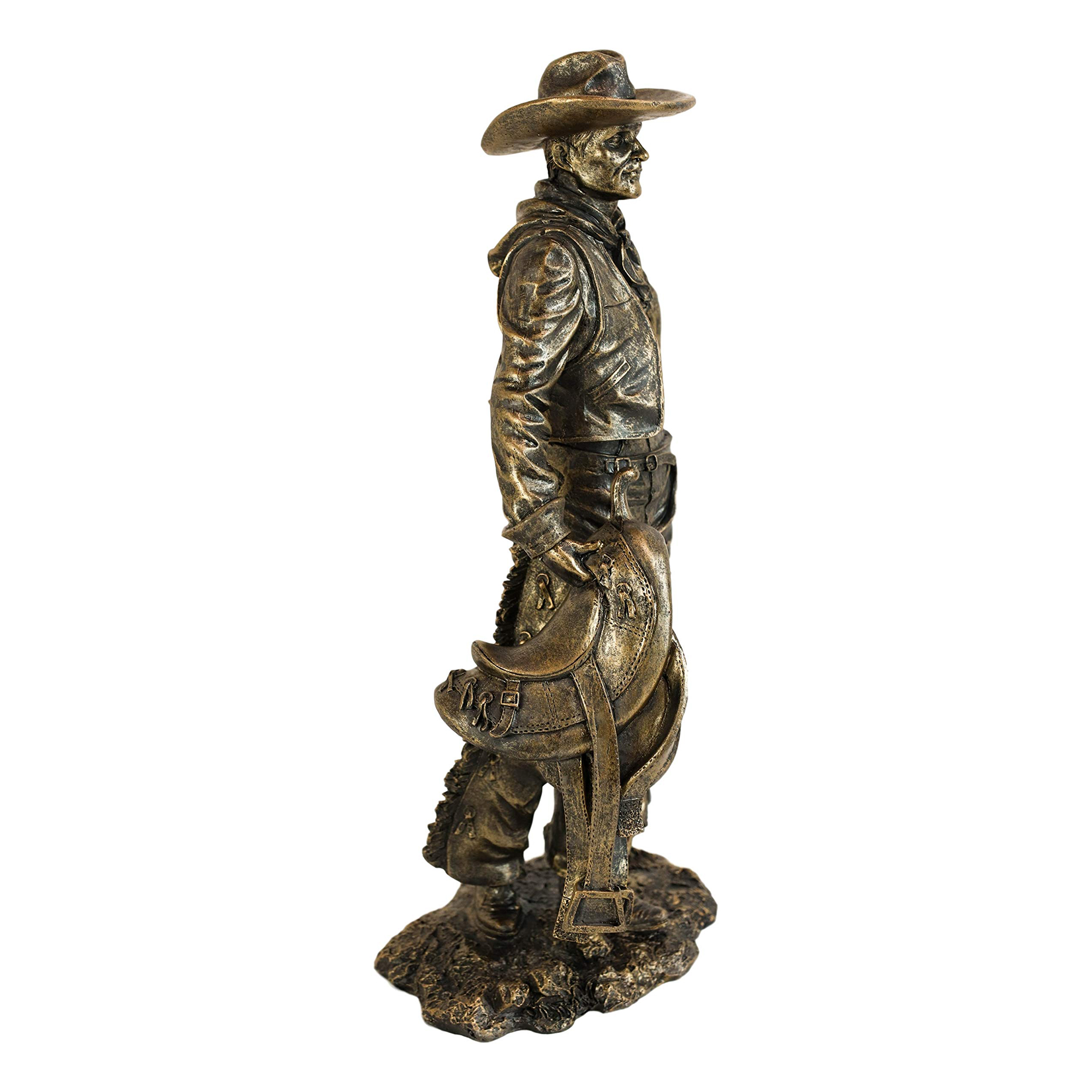 Bronze Statue Cowboy