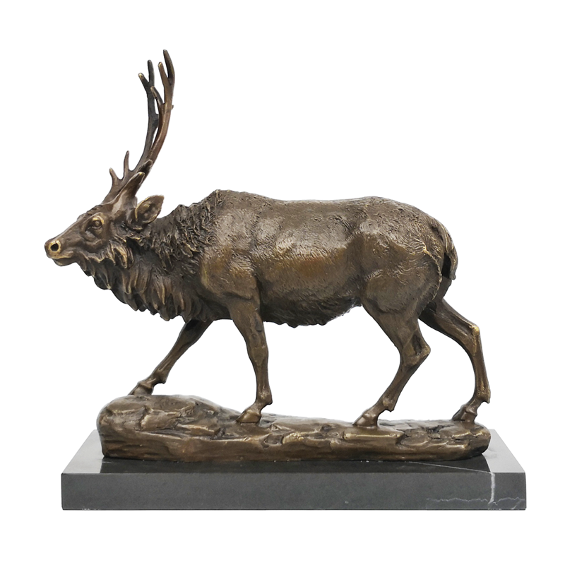 Bronze Sculpture Reindeer