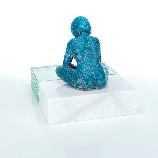 Woman Sitting Sculpture