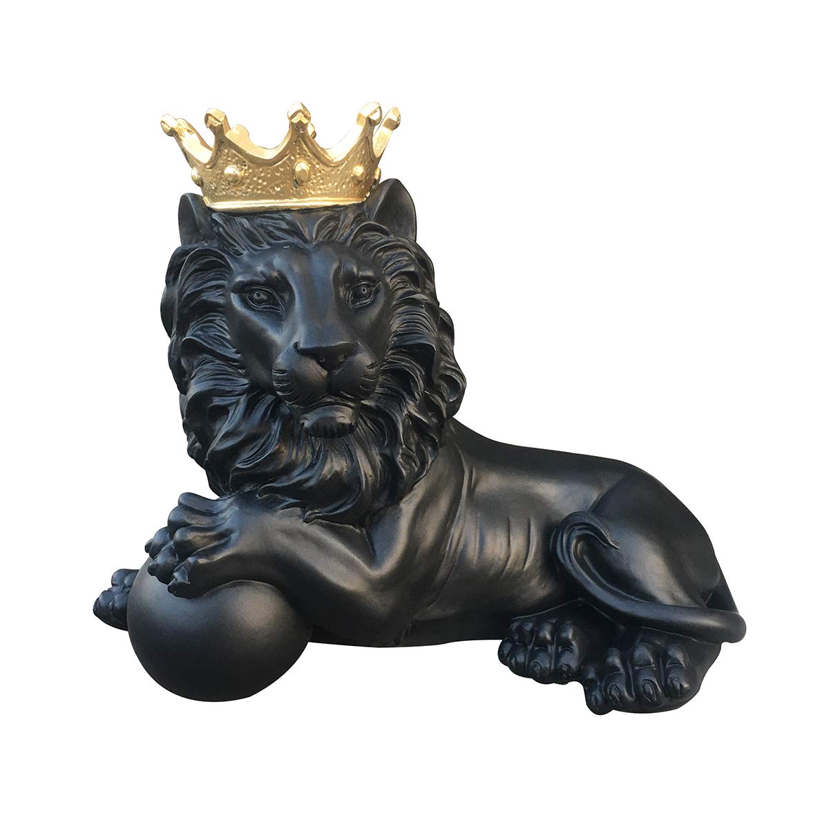 Lion Statue With Crown