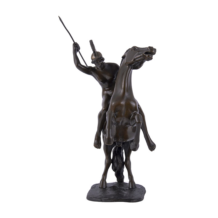 Bronze Horseman Sculpture