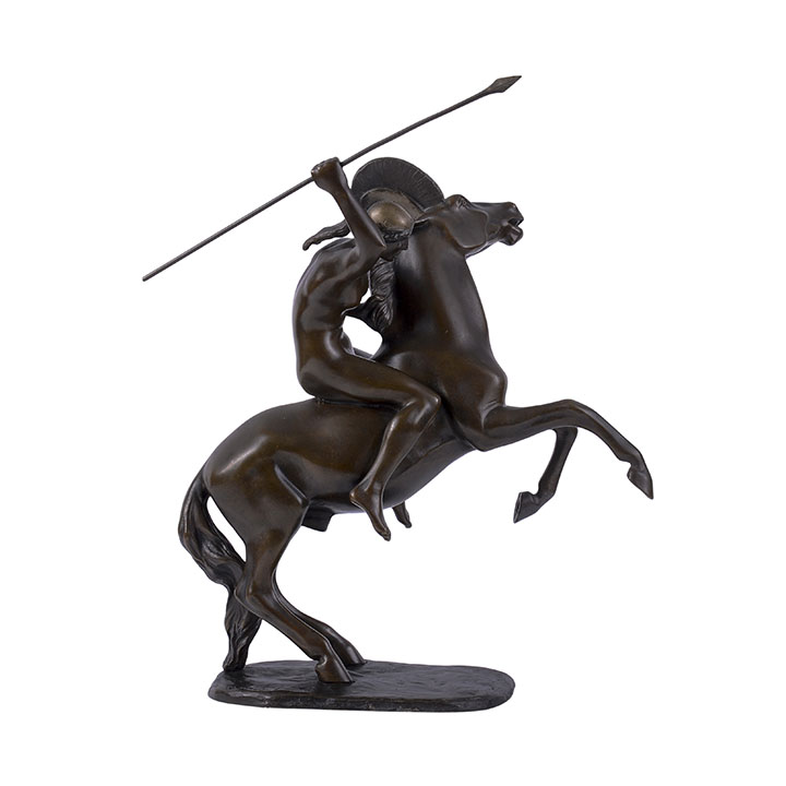 Bronze Horseman Sculpture