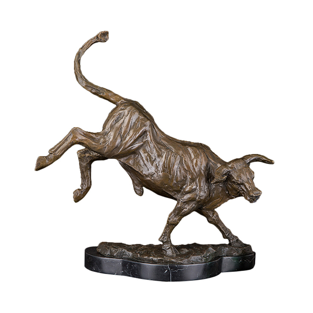 Bucking Bull Statue