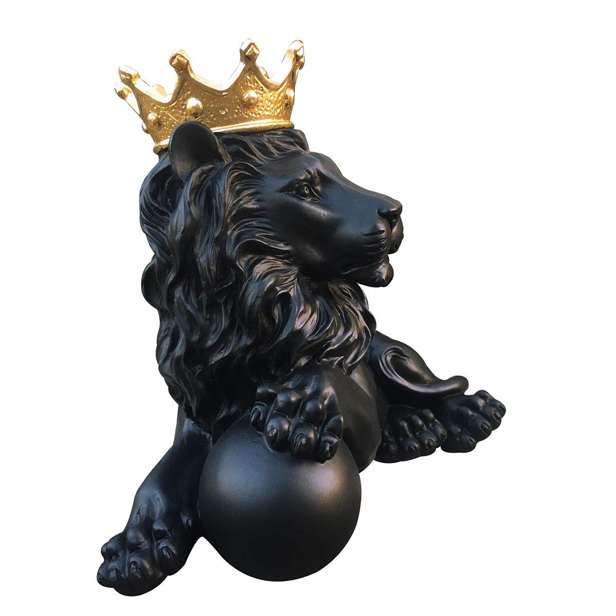 Lion Statue With Crown