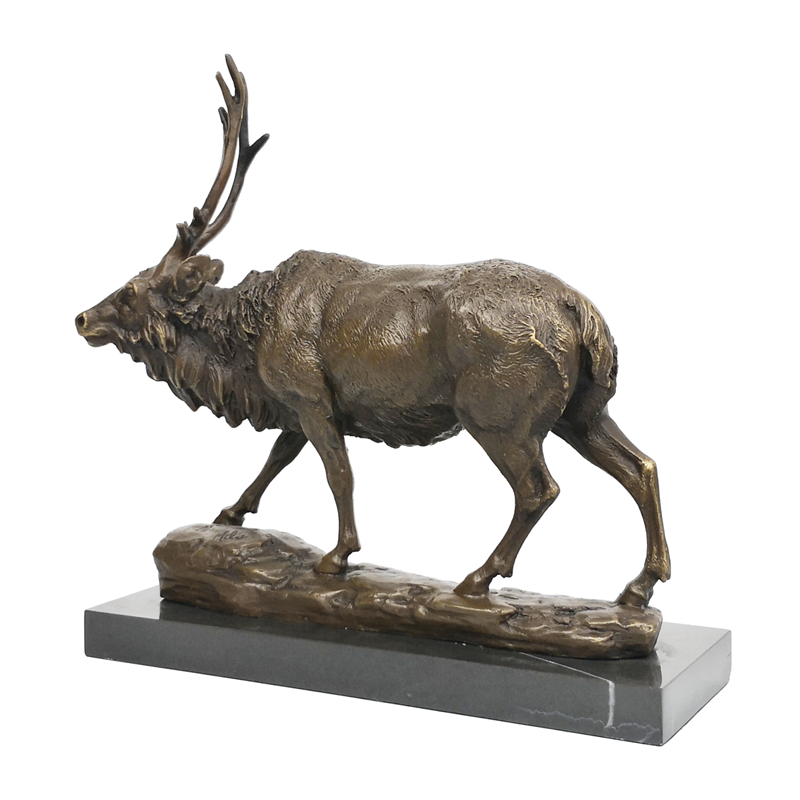 Bronze Sculpture Reindeer
