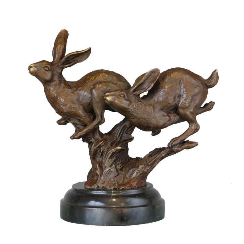 Running Hare Sculpture