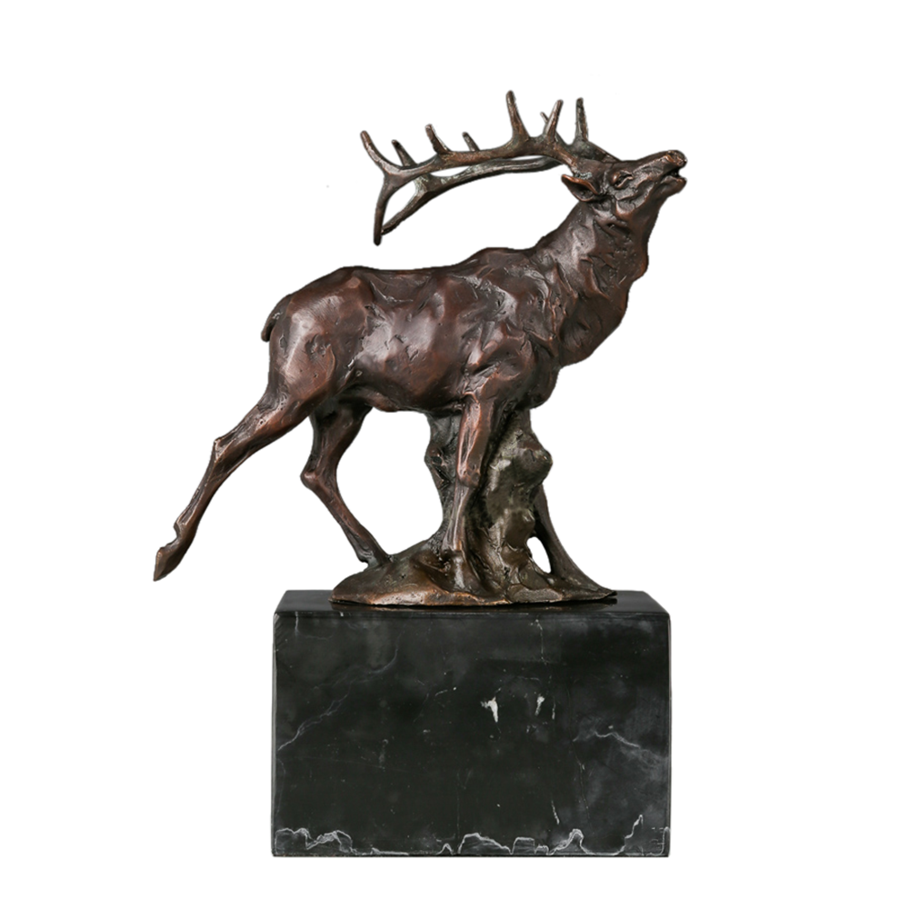 Bronze Elk Statue for Sale