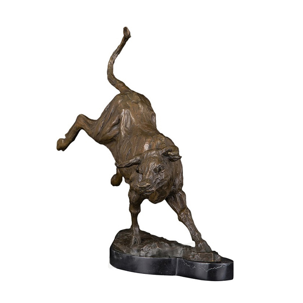 Bucking Bull Statue