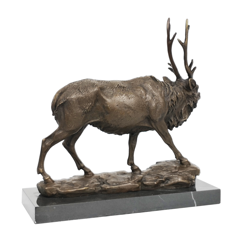 Bronze Sculpture Reindeer