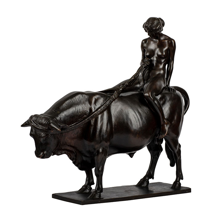 Europa Bull Statue